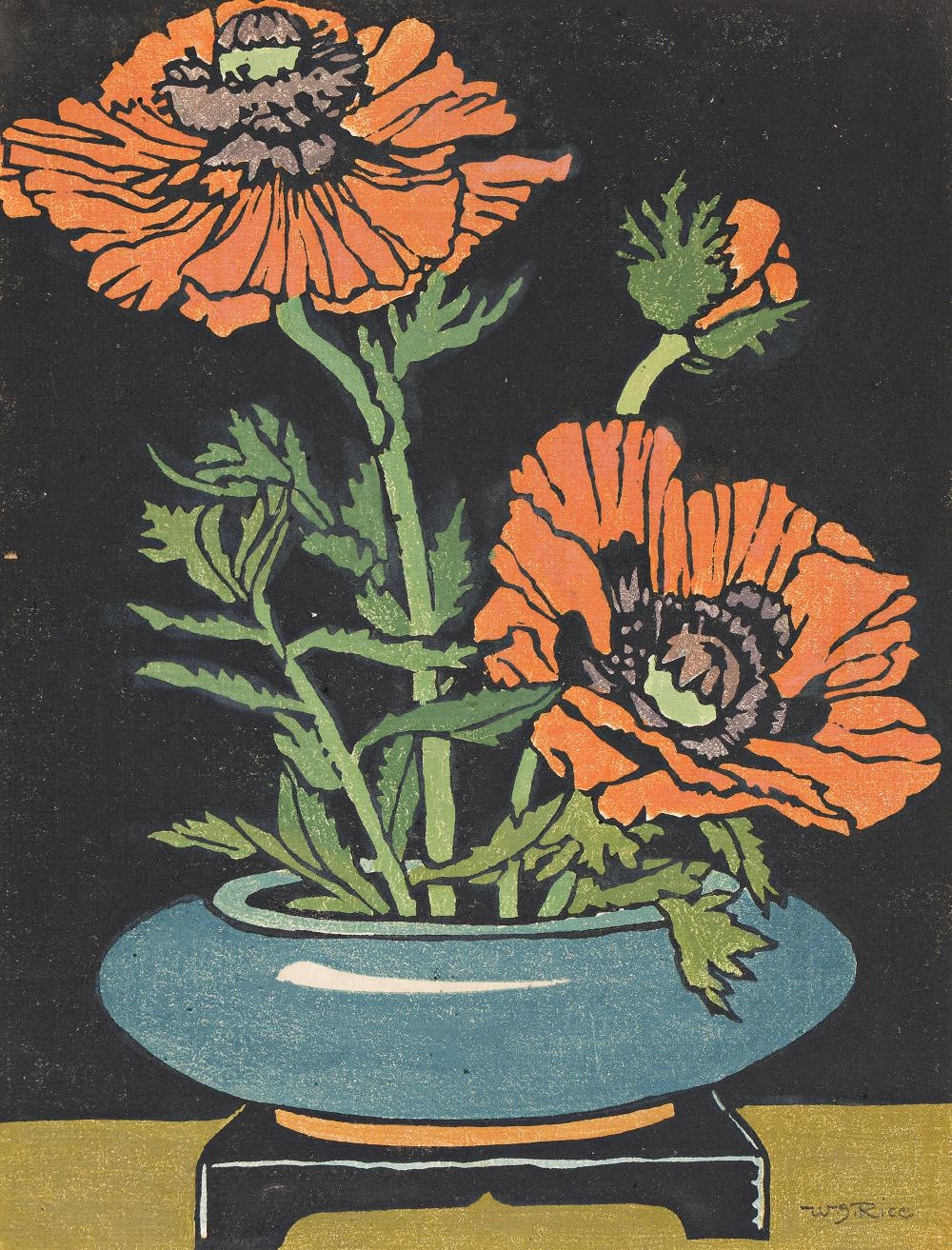 William S. Rice | Poppies (ca. 1920) | MutualArt