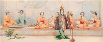 Japanese Theater - Albert Herter