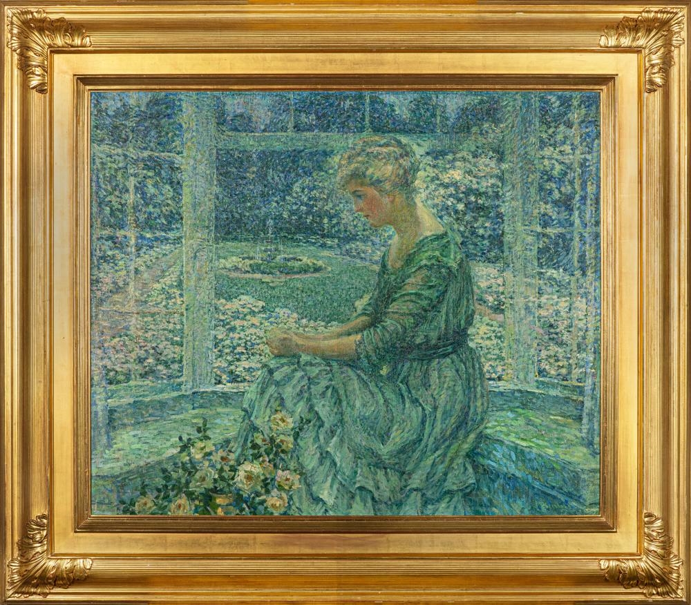 Louis Ritman | The Sunlit Window (1915) | MutualArt