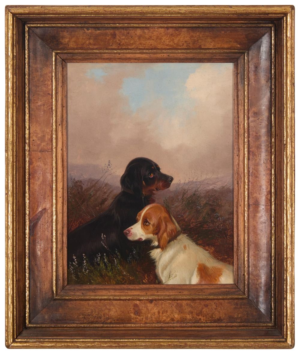 Colin Graeme Roe | Two spaniel puppies | MutualArt