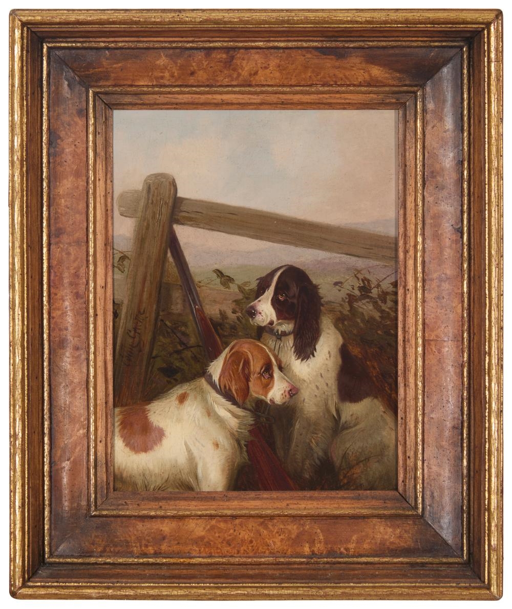 Colin Graeme Roe | Two spaniels | MutualArt