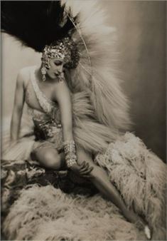 Cabaret Dancer Gelatin Silver Print - G.L. Manuel Frères