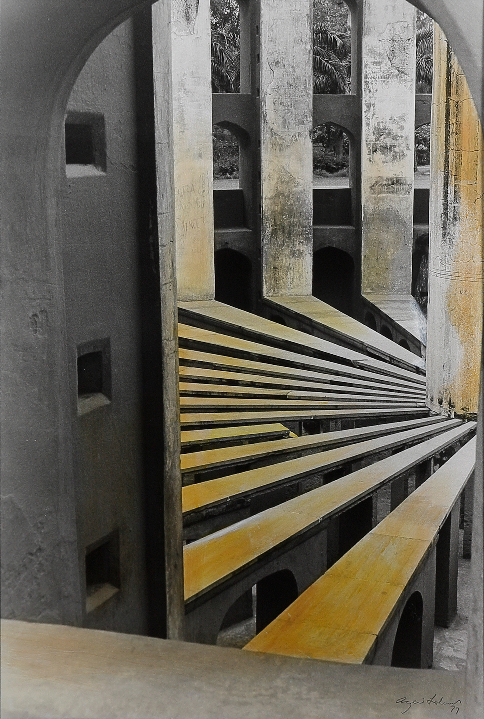 Artwork by Rajeev Lochan, Untitled, Made of Silver Gelatin Print On Board