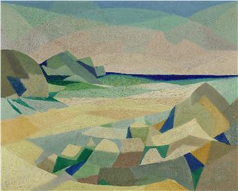 Sea-beach and Rocks - Claude Flight