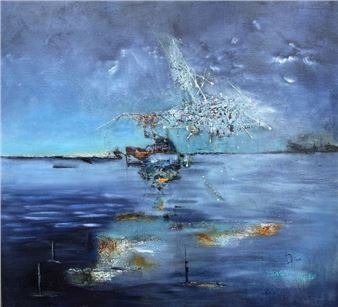 Abstrait le feu d'artifices - A. Dion