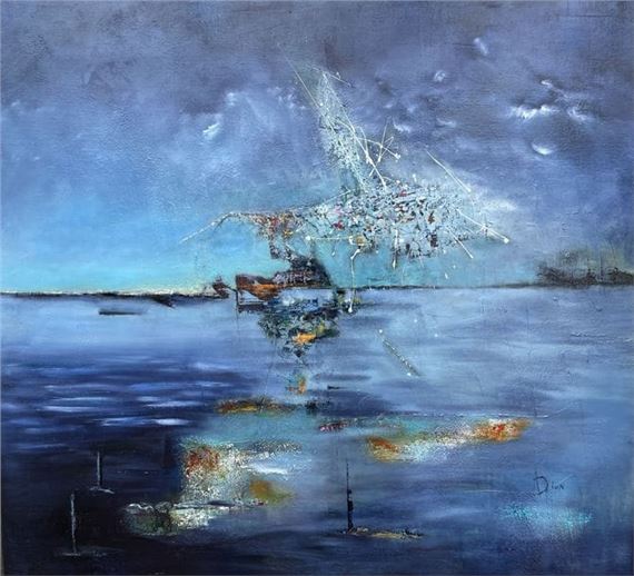 Abstrait le feu d'artifices - A. Dion