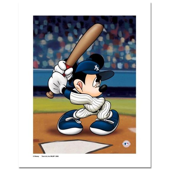 Mickey at the Plate (Yankees - Walt Disney Studios