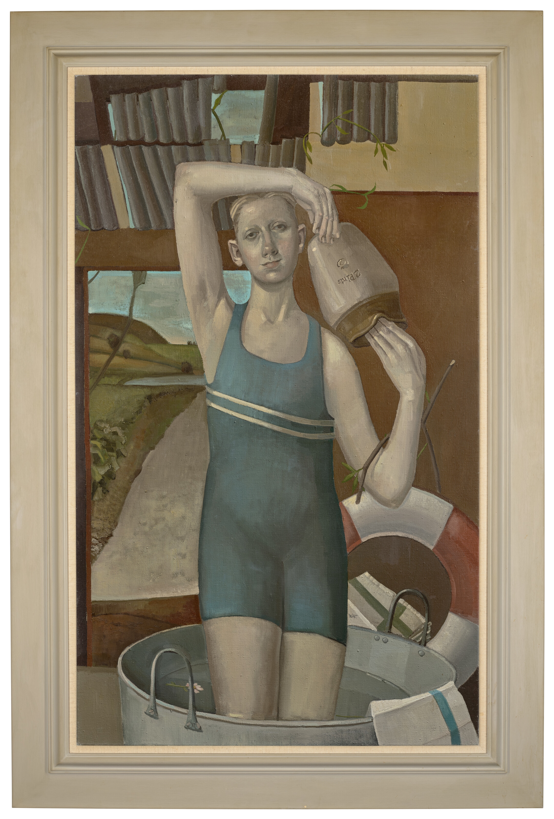 Artwork by Alison Watt, The Source, Made of oil on canvas