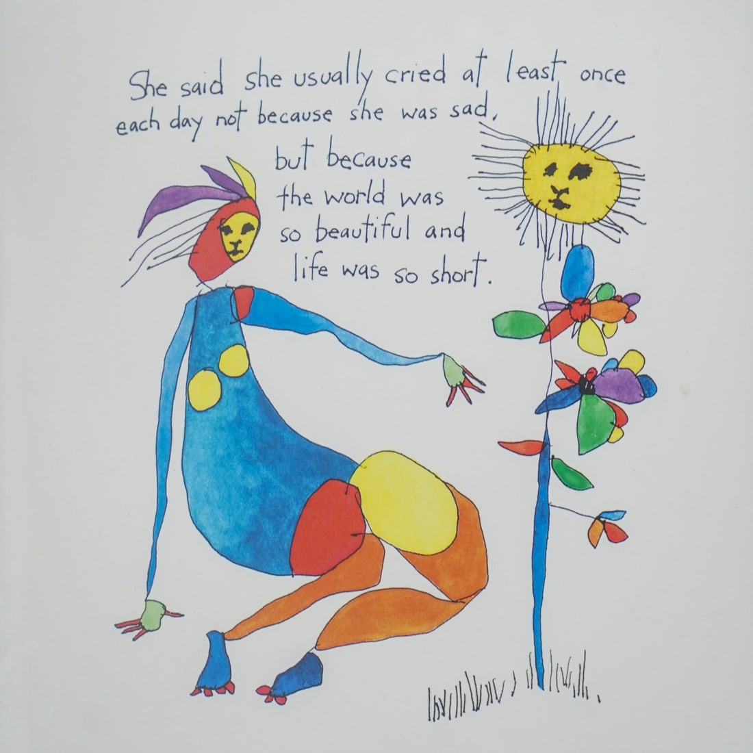 Artwork by Sid Dickens, The Duel