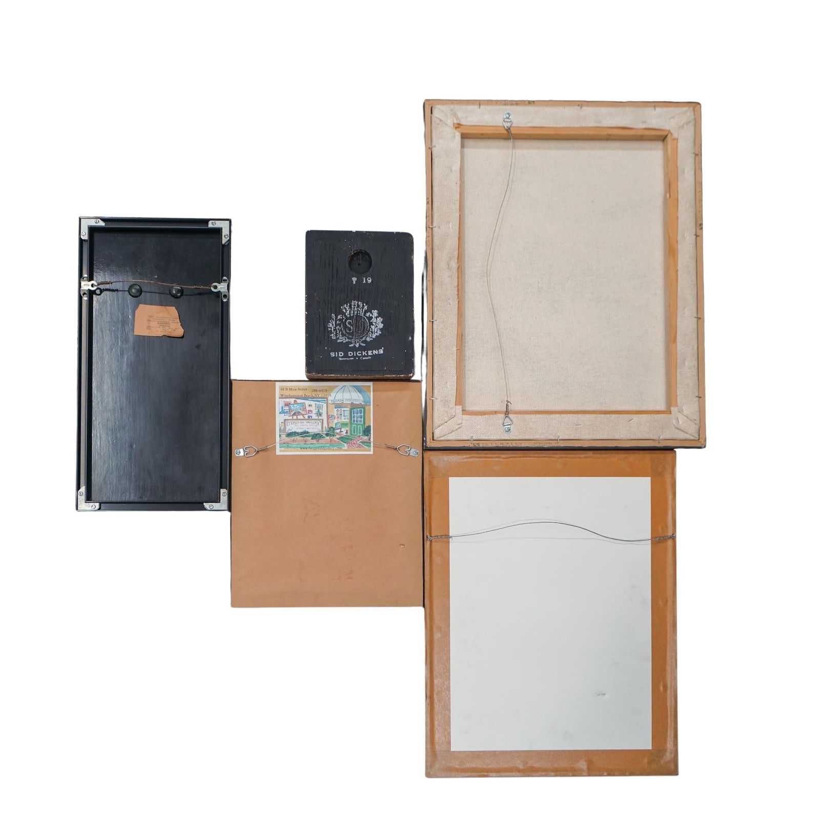 Artwork by Sid Dickens, The Duel