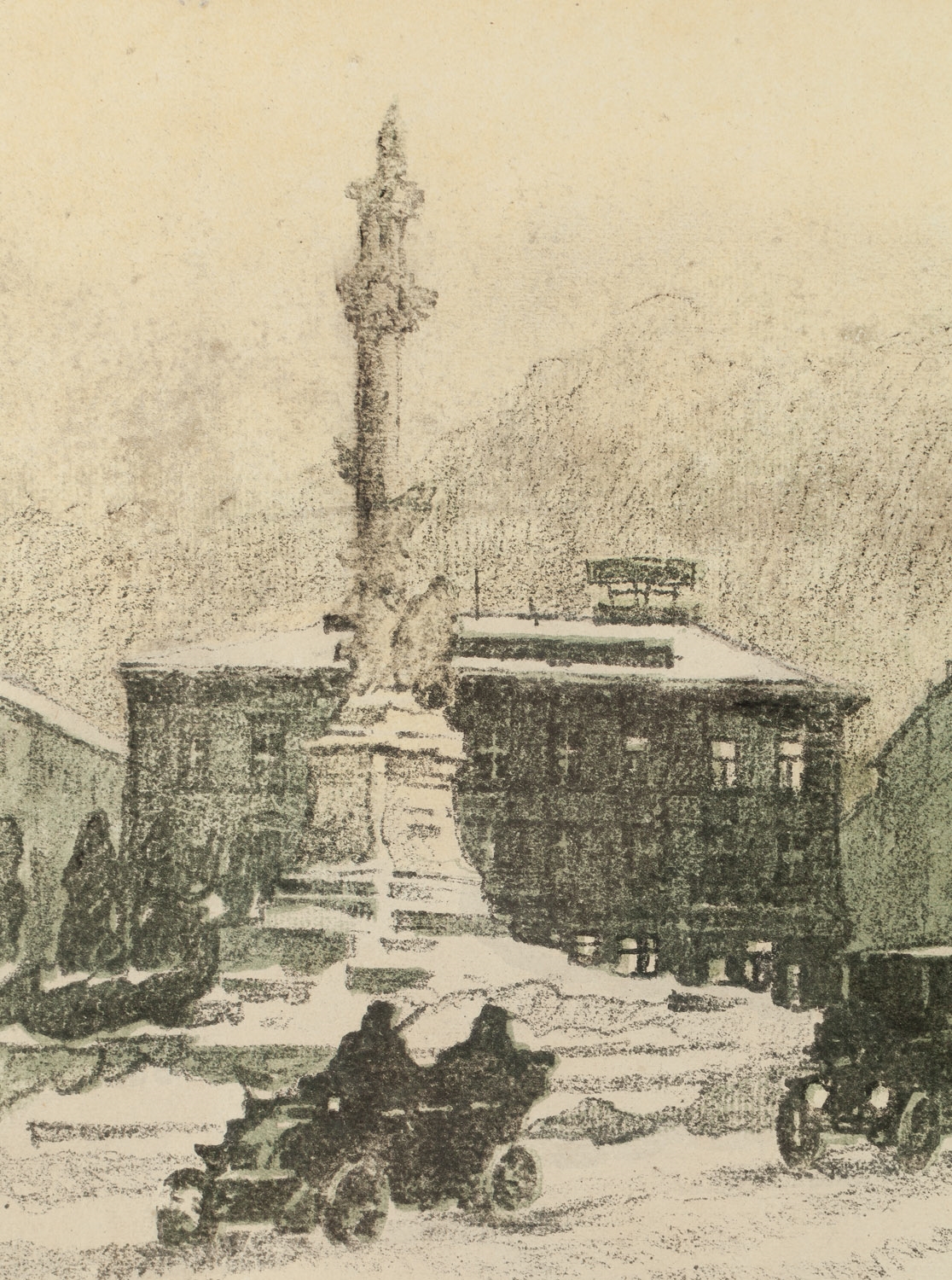 Odo Dobrowolski | Pomnik Adama Mickiewicza we Lwowie (1914 - 1915 ...