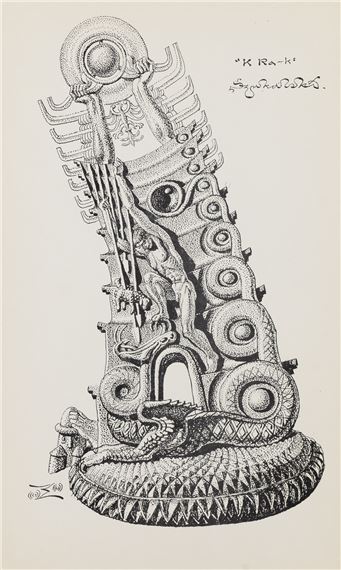 Krak" ("Krak zabijający smoka - Stanislaw Szukalski