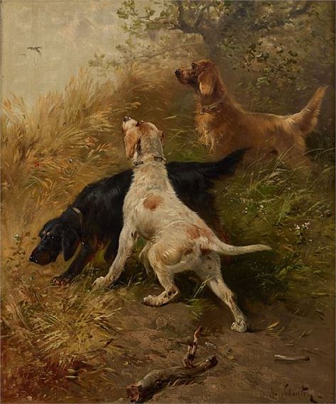 Chiens à l’affut - Henry Schouten