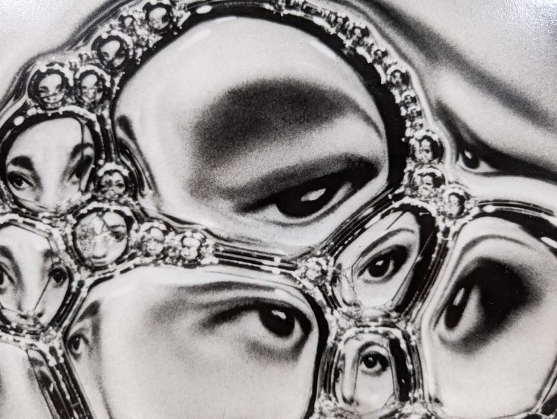 Artwork by Laurence Demaison, In the cell, Made of Black And White Photograph