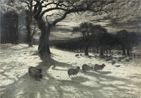 Our Snow Clad Pastures - Joseph Farquharson