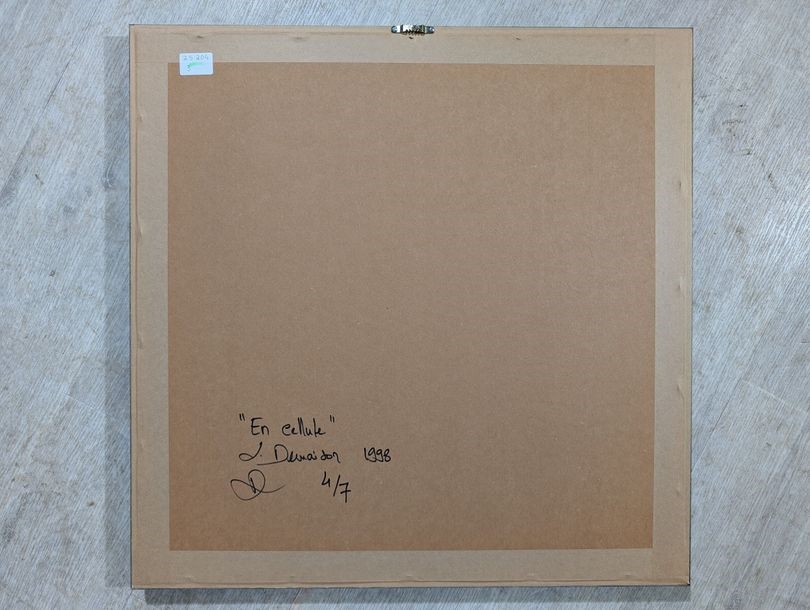 Artwork by Laurence Demaison, In the cell, Made of Black And White Photograph