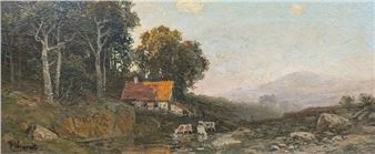 Isolated farm - Gustav Pflugradt