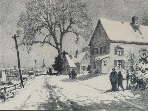 First Snow - Gordon Grant