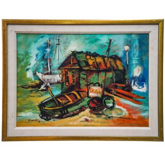 Oil On Canvas Painting - Giuseppe Minardo