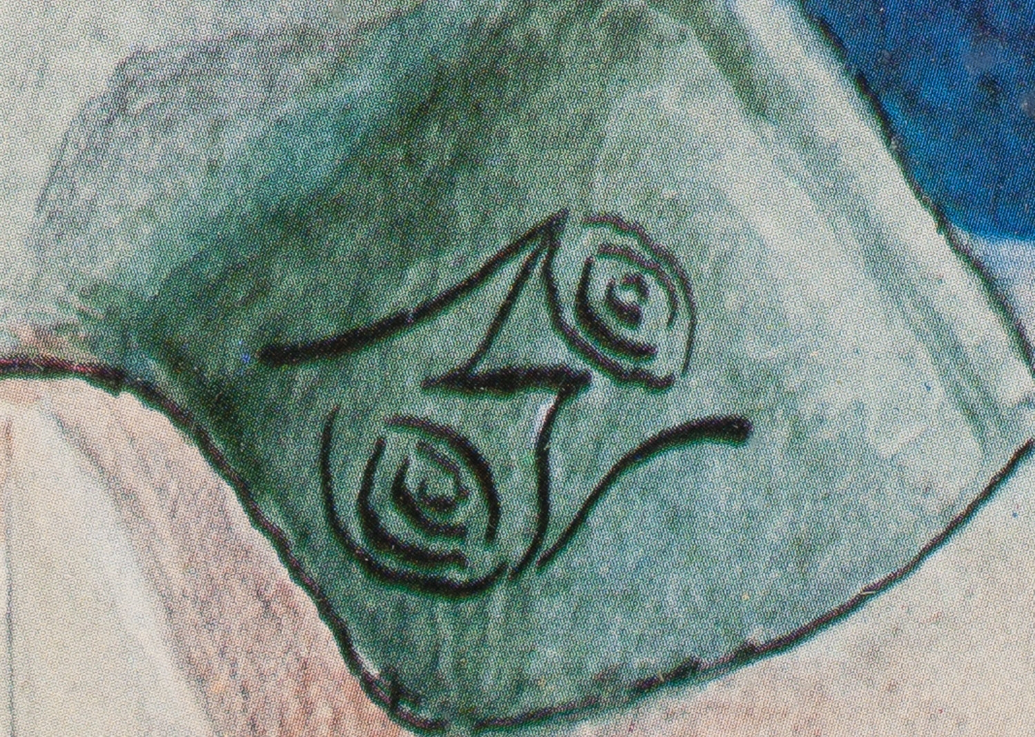 Artwork by Stanislaw Szukalski, Kopernik poskramiający słońce, Made of print/paper