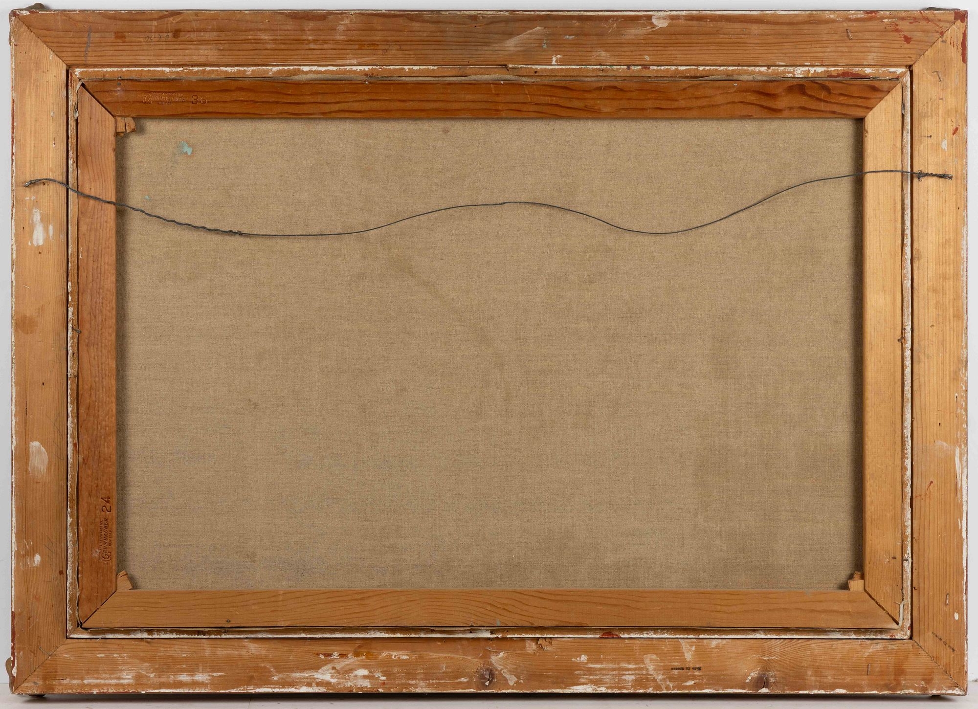 Artwork by Antonis Karafyllakis, HARBOR SCENE MARINE PAINTING, Made of Oil On Canvas