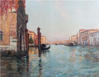 Grand Canal, Venice - Maurice Bompard