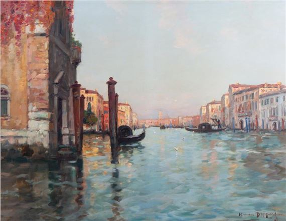Grand Canal, Venice - Maurice Bompard