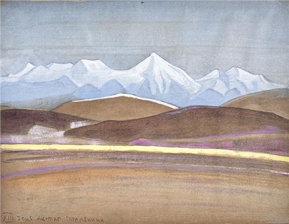 XIII Day, Ak-Tagh - Nicholas Roerich