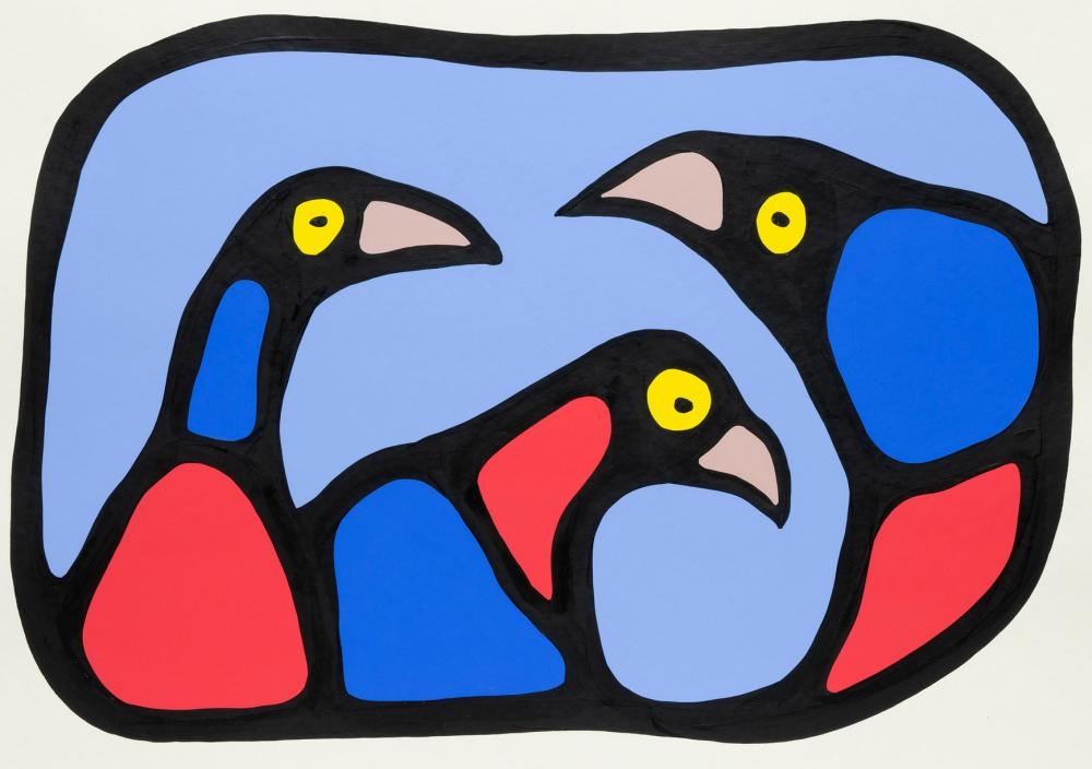 Stephen Snake | Three Birds | MutualArt