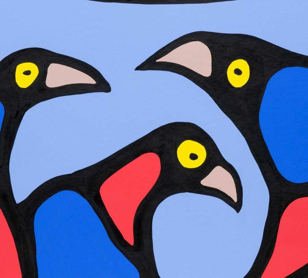 Stephen Snake | Three Birds | MutualArt
