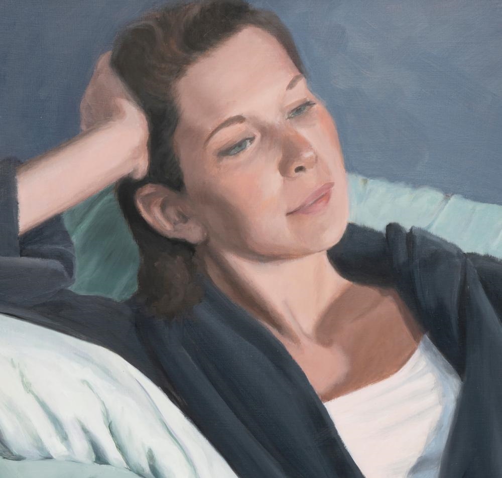 Artwork by Carol Koebbeman, Contemplation, Made of Oil On Panel