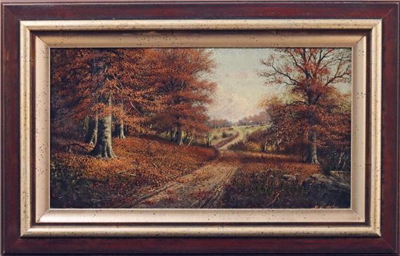 Autumn Lane - William McKendree Snyder