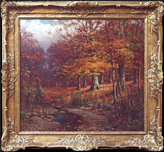 Richmond Autumn Stream by John E. Bundy