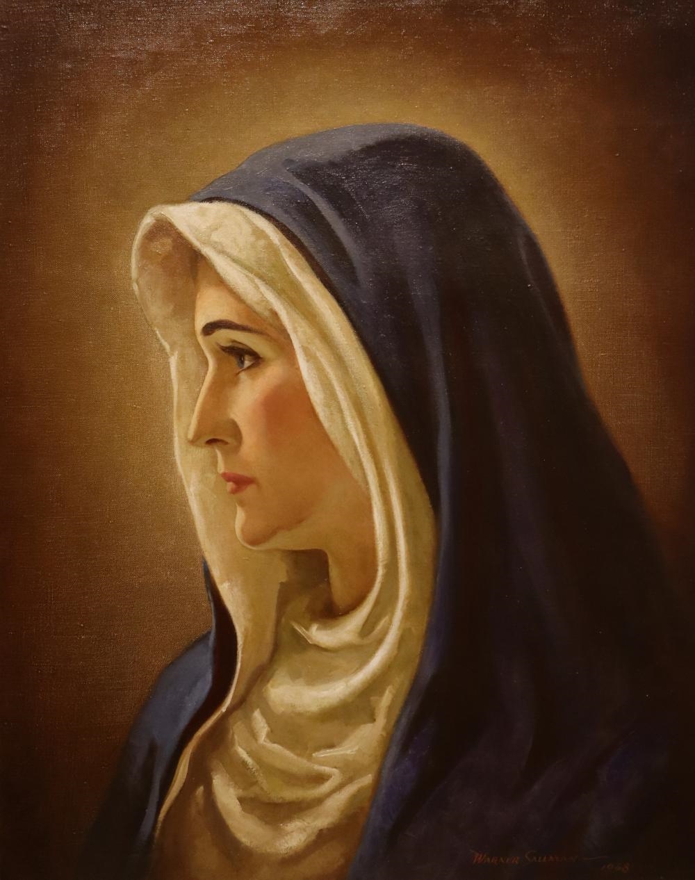 Warner Sallman | Mother of Christ (1948) | MutualArt