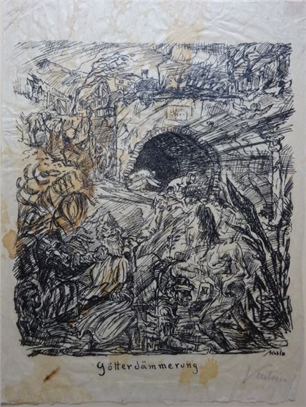 Götterdämmerung - Alfred Kubin