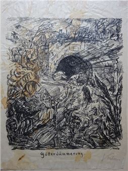 Götterdämmerung - Alfred Kubin