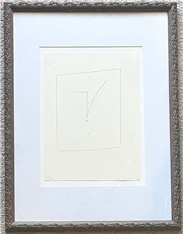 Square Head of a Man, Carmen Suite - Pablo Picasso