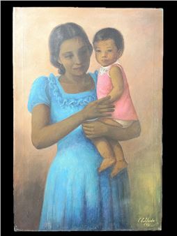 Mother and Child - Celia Calderón