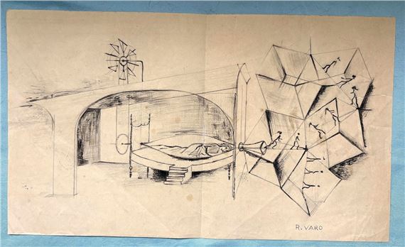 "Sueno" Catalogue # 233 - Remedios Varo