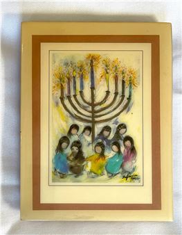 Hanging Wall Tile Art - Ted DeGrazia