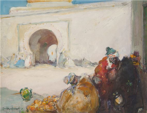 Dudley Hardy | THE NOON DAY REST | MutualArt