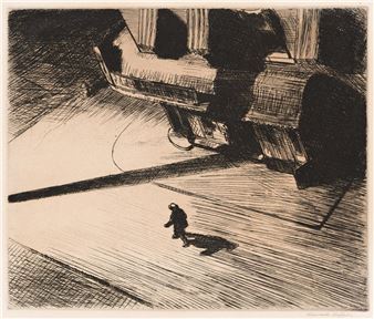Night Shadows - Edward Hopper