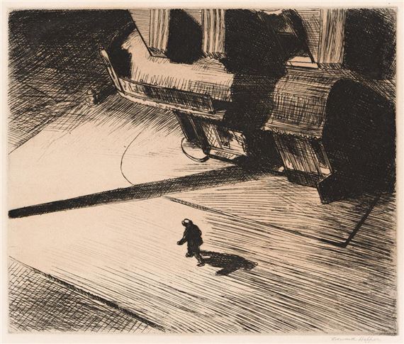 Night Shadows - Edward Hopper