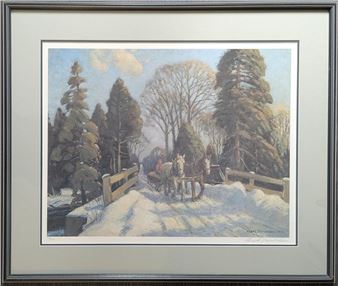 Crossing the Speed River - Frank Panabaker