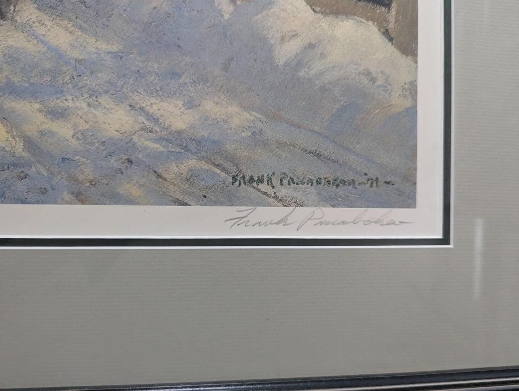 Artwork by Frank Panabaker, Crossing the Speed River, Made of Limited Edition Print