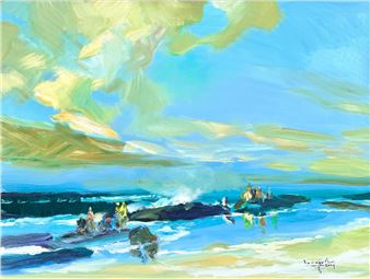 Stormy Beach - U Lun Gywe
