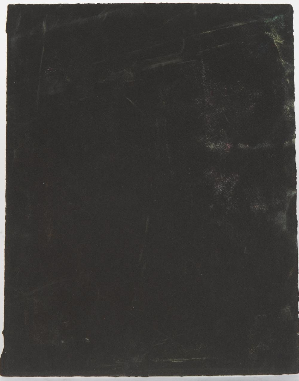 Artwork by Michael Lekakis, A Portrait of a Man, Made of Chalk On Paper