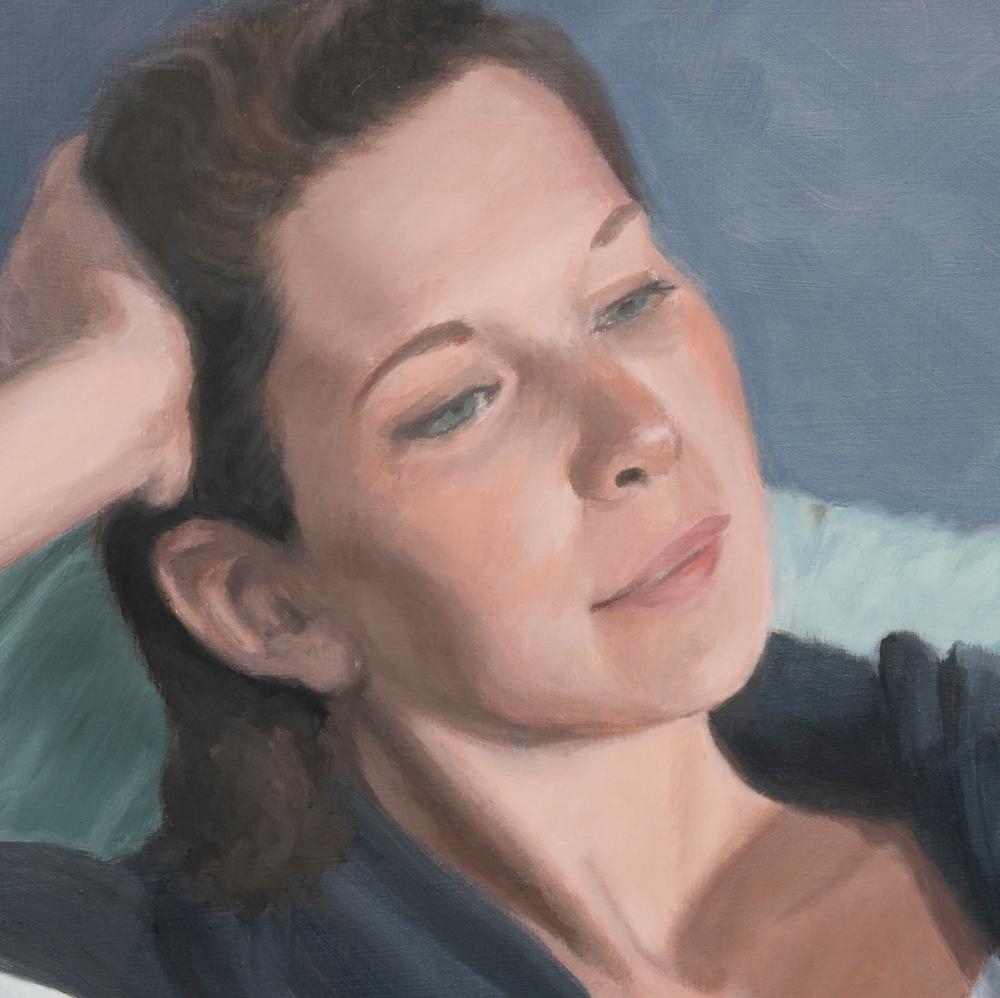 Artwork by Carol Koebbeman, Contemplation, Made of Oil On Panel