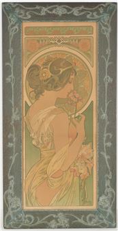 La Primevere - Alphonse Mucha