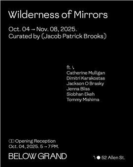 Wilderness of Mirrors - Below Grand (Allen St.)